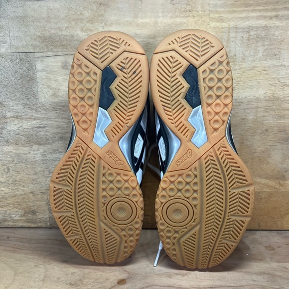 Asics Gel-Rocket Womens Size 6.5 Volleyball Shoes Sneakers Black White 1072A034 - Picture 7 of 8